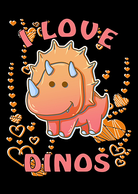 Triceratops Dinosaur Kids