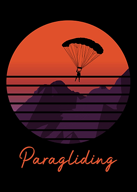 Paragliding Retro