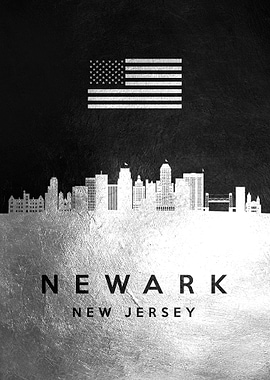 Newark New Jersey Skyline
