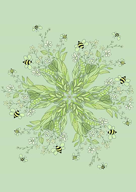 Bee Mandala