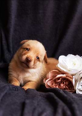 Australian kelpie puppy