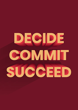 3D Motivational Quote