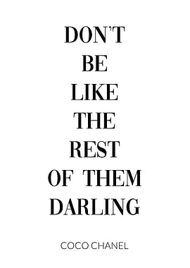 Coco Chanel Quote