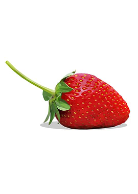 Strawberry Alone Lowpoly
