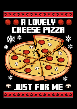 A Lovely Cheese Pizza Chri