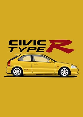 Civic Type R Yellow