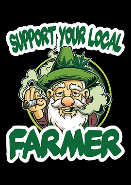 Cannabis saying Support L