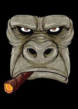 Gorilla Mobster Boss