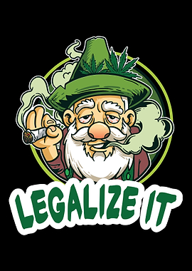 Cannabis saying Legalize