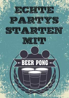Partys mit Beer pong