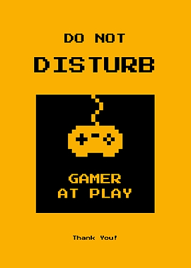 Do Not Disturb Poster