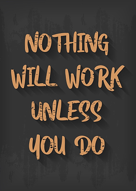 Vintage Motivation Quote