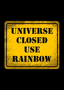 Universe Closed Rainbow