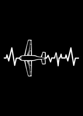 Airplane Pilot Heartbeat P