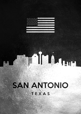 San Antonio Texas Skyline