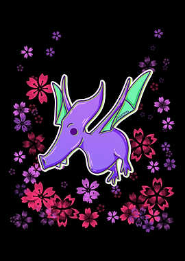 sweet pterosaurs flower me