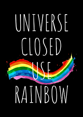 Universe Closed Rainbow