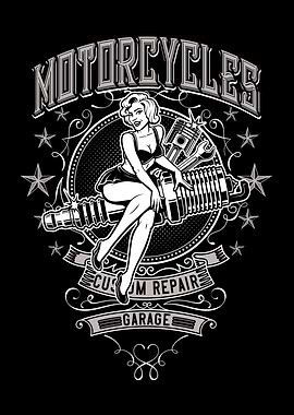 PinUp Motorcycle Garage