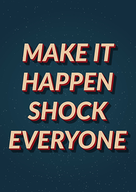 Vintage Motivation Quote