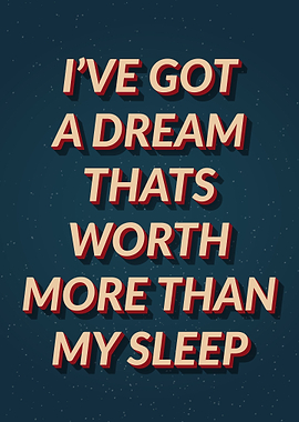 Vintage Motivation Quote