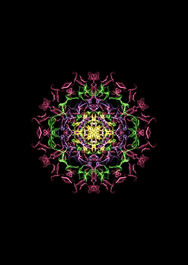 Fractal mandala