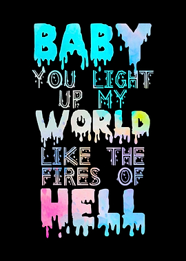 Pick Up Line Pastel Goth