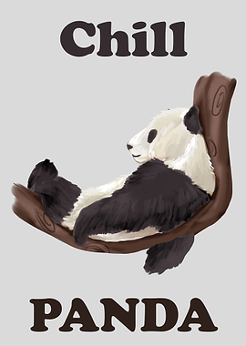 Relaxing Panda Bear