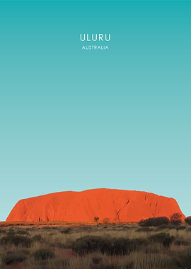 Uluru Australia Artwork