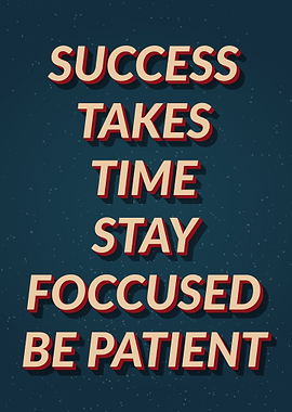 Vintage Motivation Quote