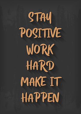 Vintage Motivation Quote