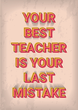 Vintage Motivation Quote