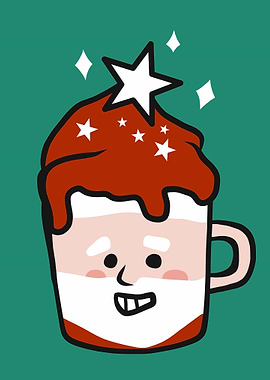 Santa Claus coffee cup