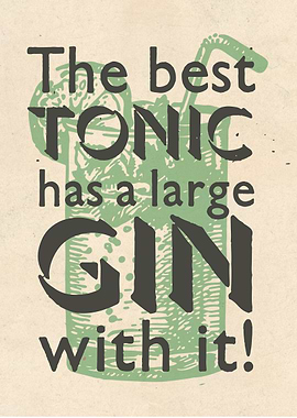 The Best Tonic glass