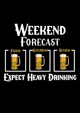 expect heavy drinking