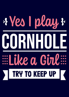 Play Cornhole like a Girl