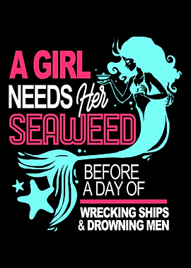 Mermaid Need Seaweeds