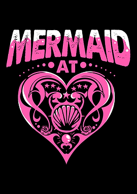Mermaid Love Heart
