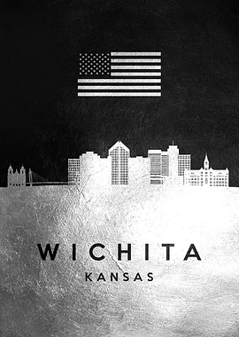 Wichita Kansas Skyline