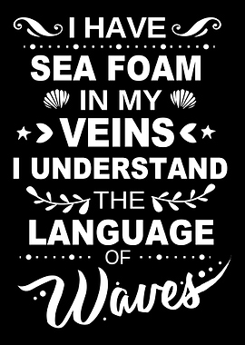 Mermaid Sea Foam Veins