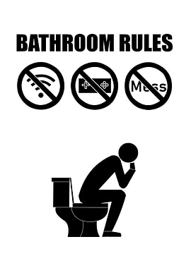 A Set of Bathroom Rules