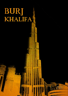 Golden Burj Khalifa