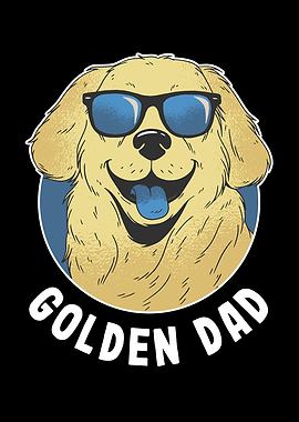 Golden Retriever Dad