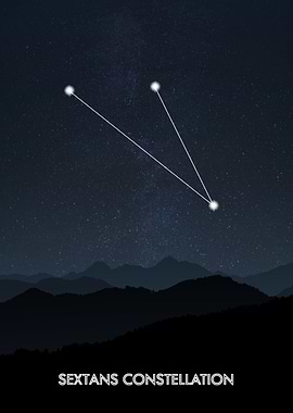 Sextans Constellation