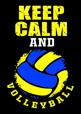 Volleyball Keep Calm Ball