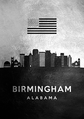 Birmingham Alabama Skyline