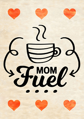 MOM FUEL COFFEE WHITE