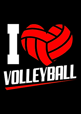 Volleyball Love Team Sport