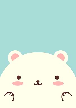 Cute Kawaii Polar Bear