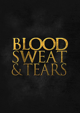 Blood Sweat Tears Laura Ny