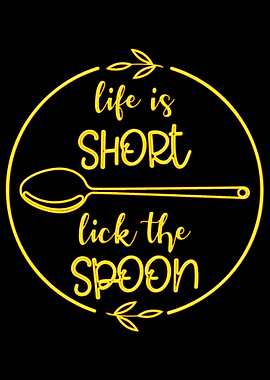 Lick the spoon